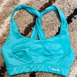 Teal Blue Aerie Sports Bra